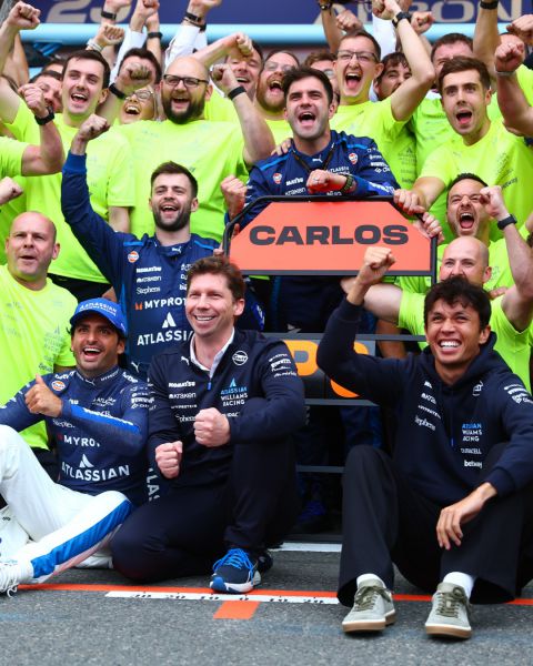 Carlos Sainz F1 Williams GP van Azerbeidzjan 2025 Foto Williams Racing 1