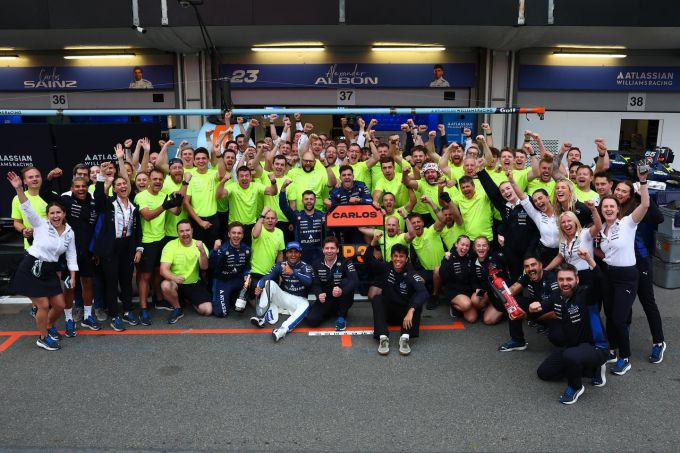 Carlos Sainz F1 Williams GP van Azerbeidzjan 2025 Foto Williams Racing 3