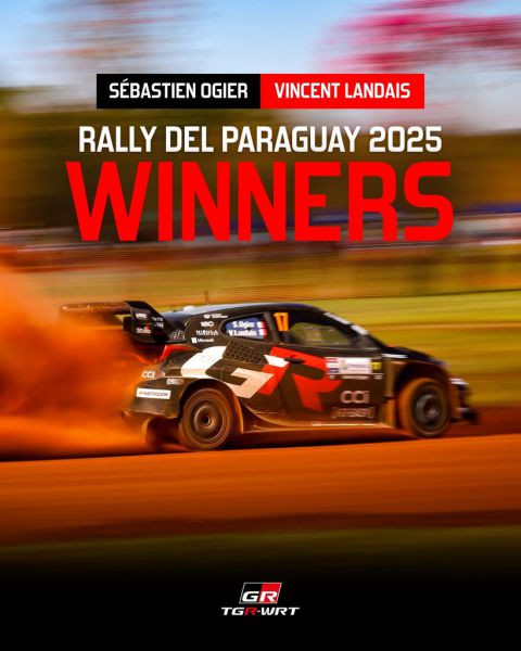 FIA World Rally Championship Rally del Paraguay 2025 Toyota Gazoo Racing World Rally Team Foto 1