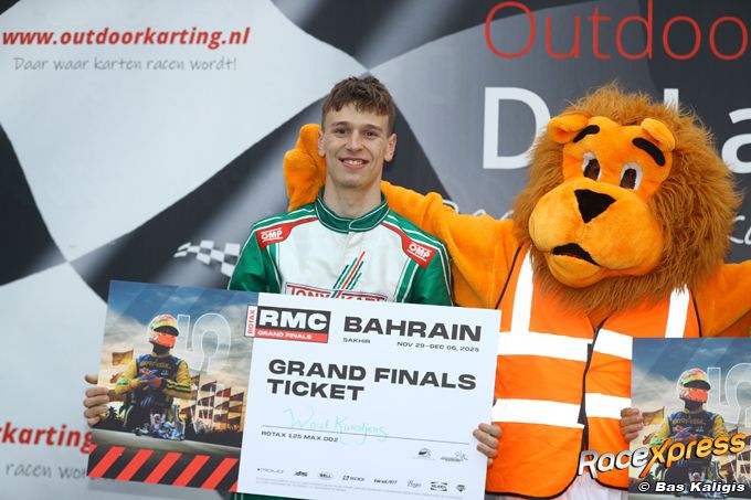 Wout Kurstjens wint WK ticket voor Grand Finals in Bahrein
