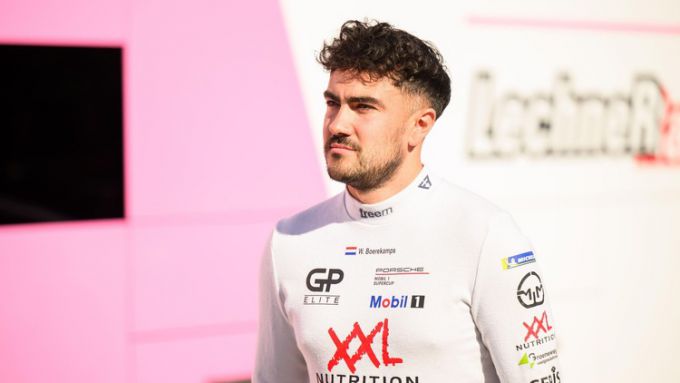 Porsche Mobil 1 Supercup in Monza Itali Foto 4 GP Elite-coureur Wouter Boerekamps portret