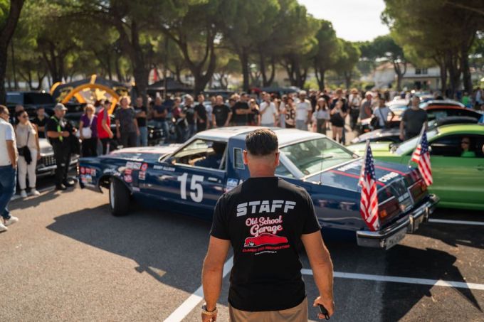 Italian Bike Week 2025 - US CAR ON THE BEACH - Lignano Sabbiadoro Udine Itali bron foto: terredimoto @ newsbooster Foto 9