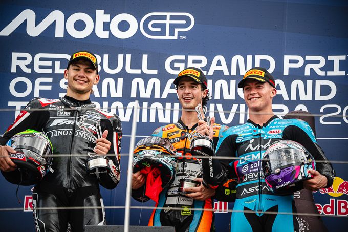 Podium Moto2 Misano