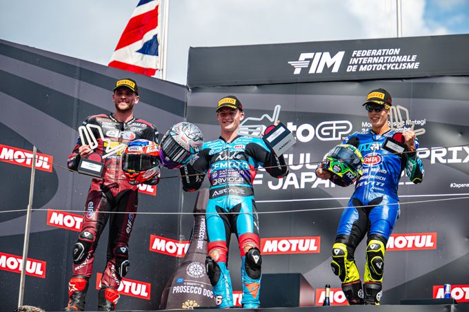 Moto2 podium