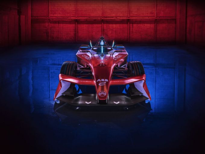 ABB FIA Formule E-kampioenschap 2026 Citron GEN3 Evo-eenzitter 100% elektrisch 12