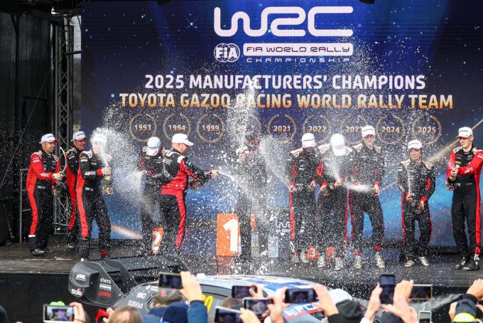 FIA WRC Central Europe Rally Toyota Gazoo Racing World Champion 2025
