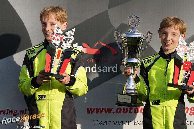 broertjes Oliver en Benjamin Bleekemolen