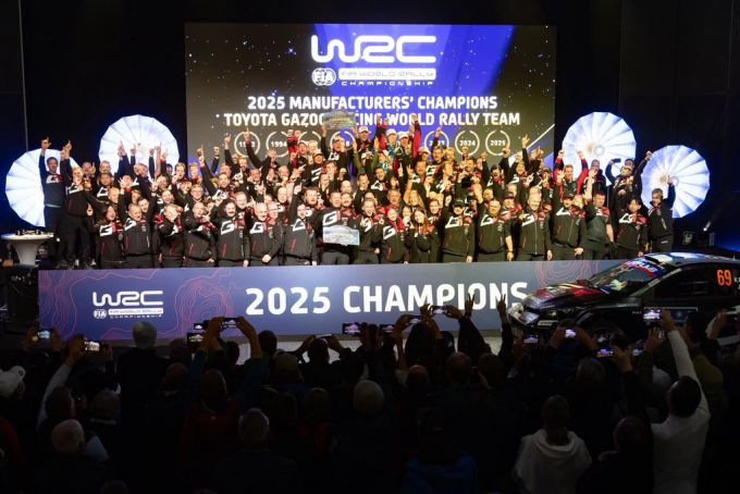 FIA WRC Central Europe Rally Toyota Gazoo Racing World Champion 2025