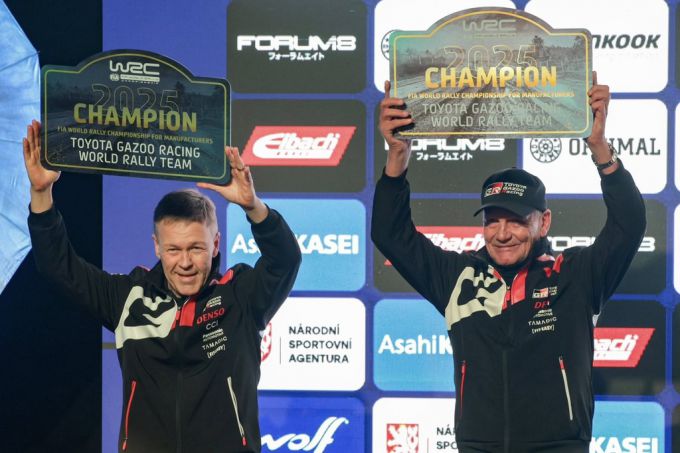 FIA WRC Central Europe Rally Toyota Gazoo Racing World Champion 2025
