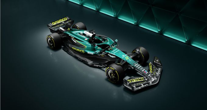 Aston Martin Aramco onthult eerste gepersonaliseerde livery in de teamgeschiedenis