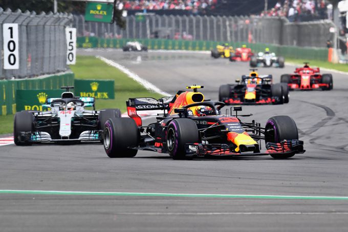 Overschreiding budgetplafond Formule 1 Start GP Mexico