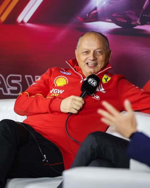 Ferrari F1 GP Mexico 2025 teambaas Fred Vasseur