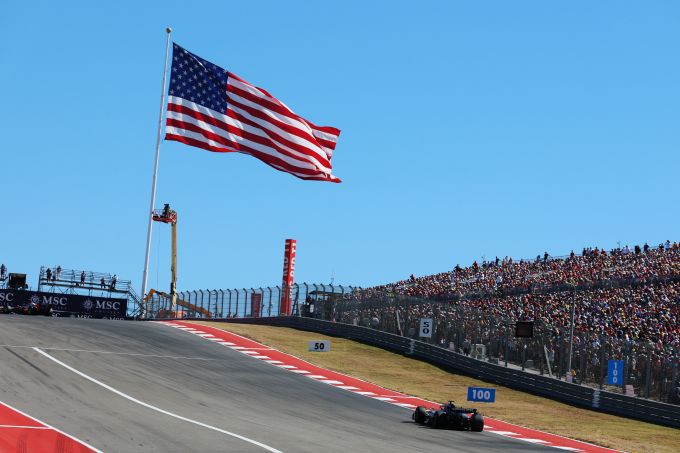 George Russell F1 Mercedes GP Austin 2025