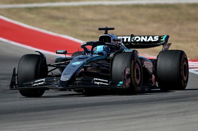 George Russell F1 Mercedes GP Austin 2025