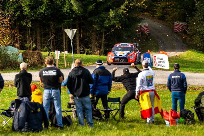 FIA WRC Central European Rally 2025 donderdag