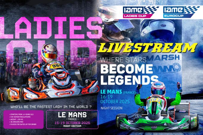 2025 IAME Eurocup  IAME Ladies Cup op Le Mans Karting International