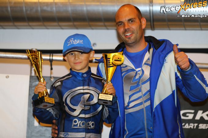 Jamal Smaili pakt met dubbel podium sterke tweede plaats in GK4 Kart Series