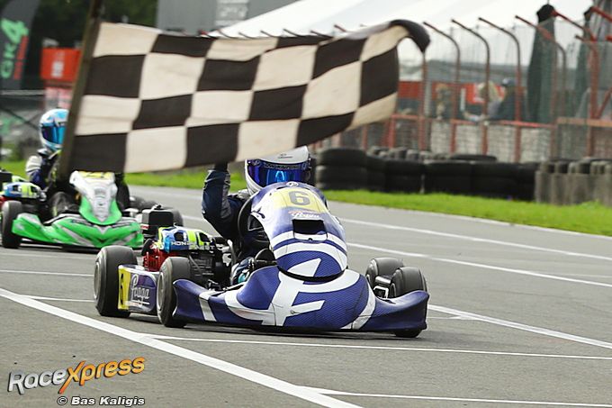 Jamal Smaili pakt met dubbel podium sterke tweede plaats in GK4 Kart Series