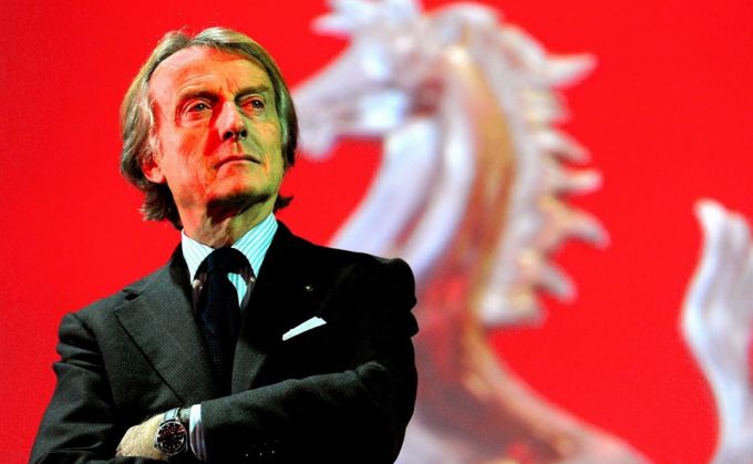 Voormalig president van Ferrari Luca Cordero di Montezemolo