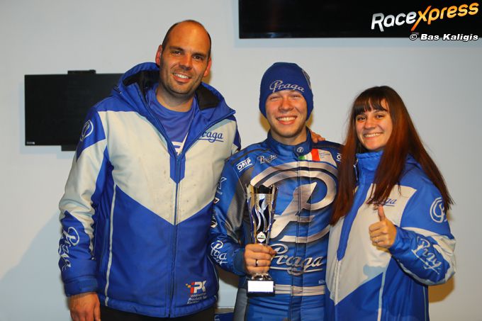 Karter Lucca Broers pakt direct podium bij debuut in KA100-klasse