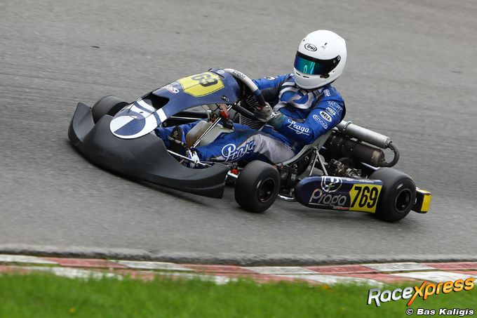 Karter Lucca Broers pakt direct podium bij debuut in KA100-klasse