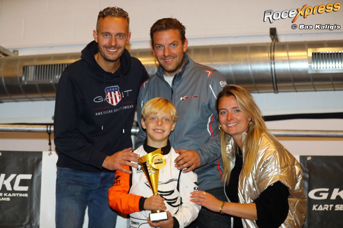Talent Milan de Ruit 7 kroont zich tot jongste podiumfinisher in GK4 Kart Series