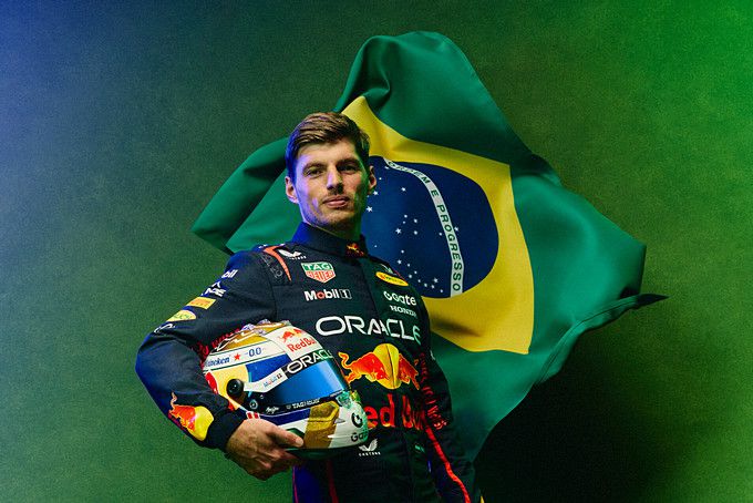 Brasil Helmdesign Max Verstappen