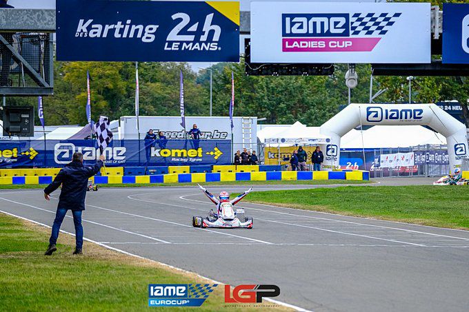 Roxanne Lantinga best Lady in Le Mans