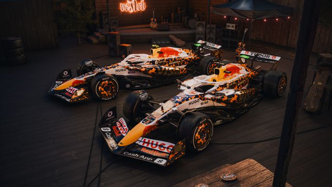 Visa Cash App Racing Bulls & Cash App presenteren speciale livery - Shaboozey 2025 USA Grand Prix
