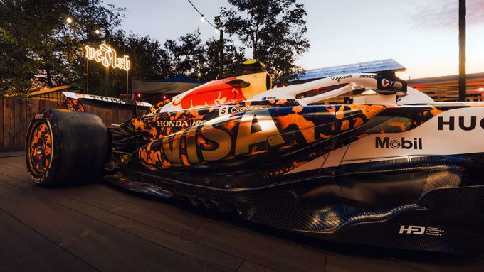 Visa Cash App Racing Bulls & Cash App presenteren speciale livery met Shaboozey voor de Grand Prix van de Verenigde Staten