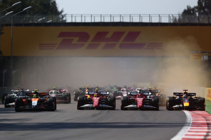 Start F1 GP Mexico 2025