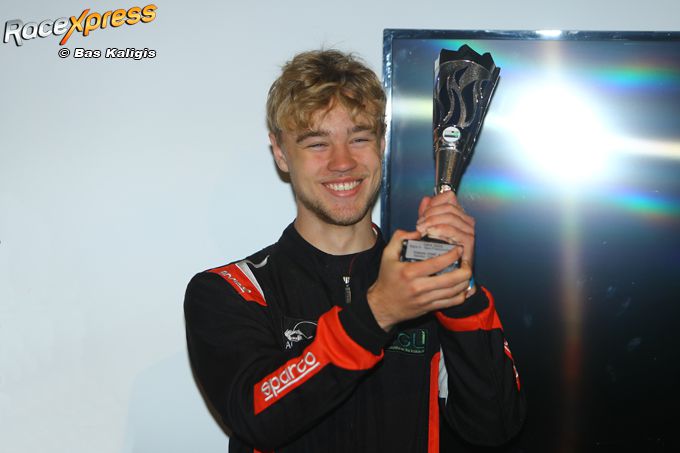 Karttopper Twan Kuurman pakt met clean sweep in een weekend titel in GK4 Kart Series en de Super Cup