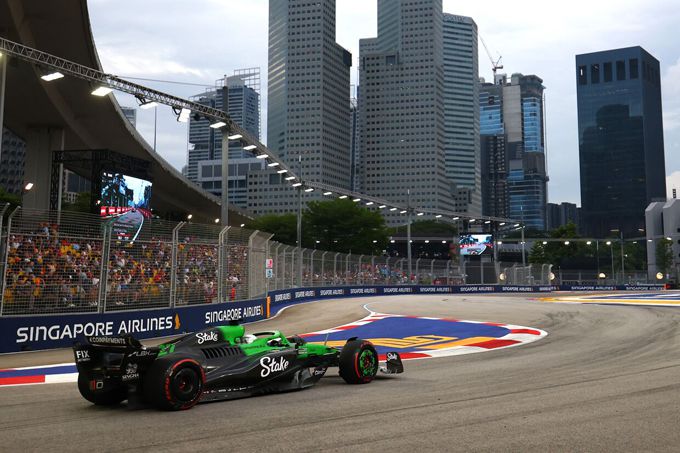 Nico Hulkenberg 2025 Grand Prix van Singapore Vrijdag