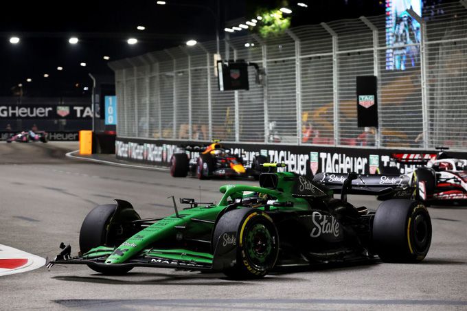 Gabriel Bortoleto Grand Prix van Singapore 2025