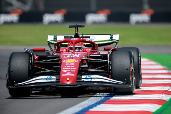 Ferrari F1 Charles Leclerc actie