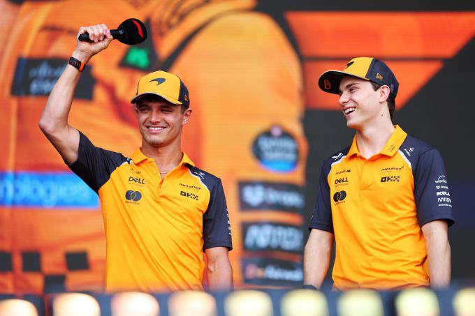 Oscar Piastri Lando Norris McLaren