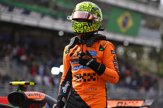 Lando Norris sprintpole F1 Interlagos