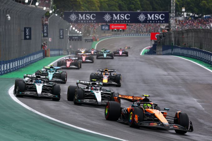 Uitslag Sprintrace Formule 1 Brazilie