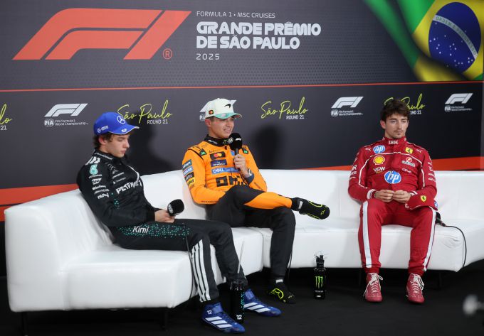 Kimi Antonelli Charles Leclerc Lewis Hamilton