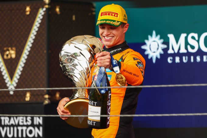 Lando Norris McLaren Max Verstappen