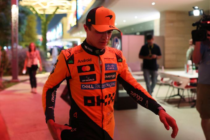 Lando Norris McLaren Max Verstappen Piastri