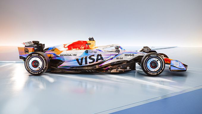 Visa Cash App Racing Bulls & Cash App onthullen een nieuwe holografisch geïnspireerde livery voor de Grand Prix van Las Vegas