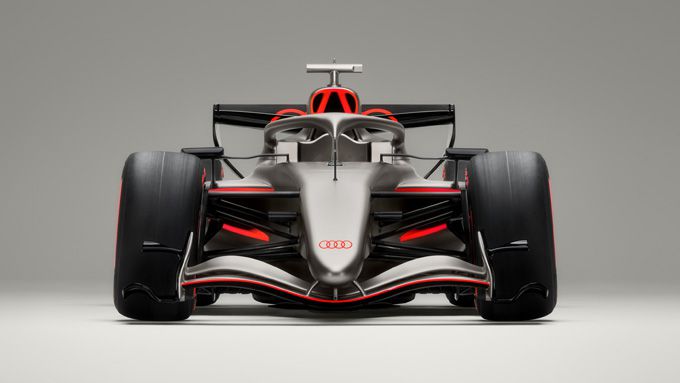 Audi onthult design Formule 1-auto voor 2026