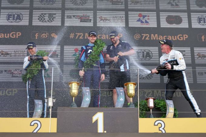 FIA TCR World Tour Macau 2025 Lynk & Co Cyan Racing Bron foto Cyan 3