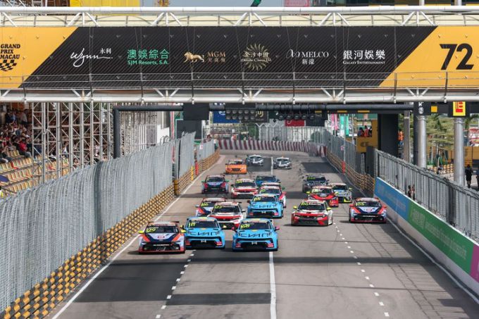 FIA TCR World Tour Macau 2025 Lynk & Co Cyan Racing Bron foto Cyan 4