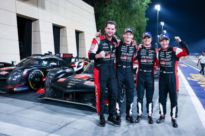 FIA WEC 8 Hours of Bahrain Toyota dubbelzege Foto Toyota Gazoo Racing Global 8
