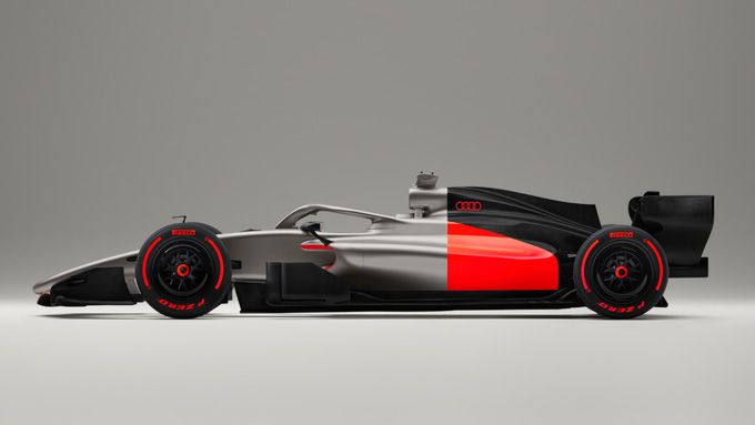 Audi onthult design Formule 1-auto voor 2026