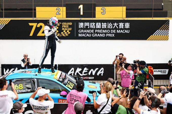FIA TCR World Tour Macau 2025 Lynk & Co Cyan Racing Bron foto Cyan 5