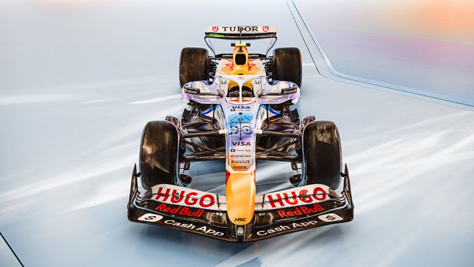Visa Cash App Racing Bulls & Cash App onthullen een nieuwe holografisch geïnspireerde livery voor de Grand Prix van Las Vegas