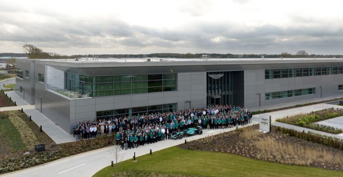 Aston Martin thuisbasis Silverstone